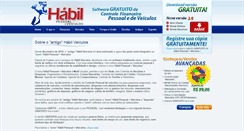 Desktop Screenshot of habilveiculos.com.br