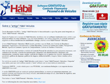 Tablet Screenshot of habilveiculos.com.br